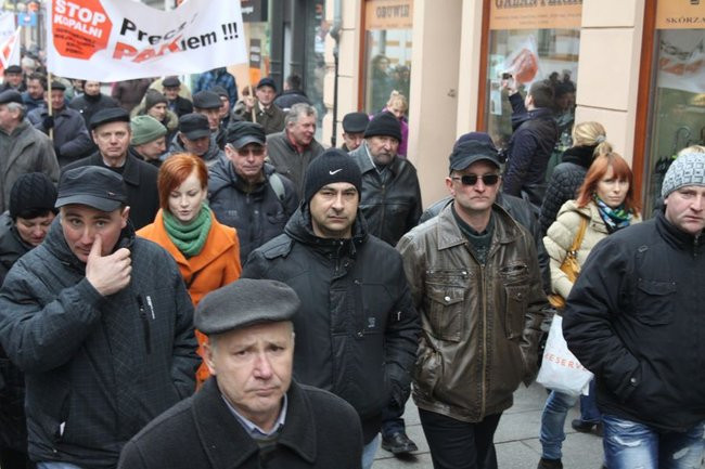 Precz z kopalnią! (zdjęcia)