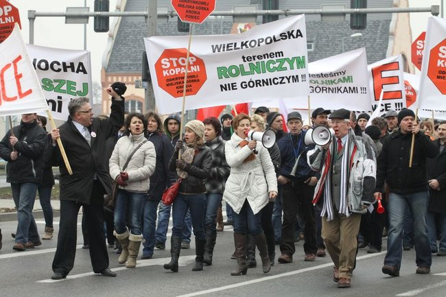 Precz z kopalnią! (zdjęcia)