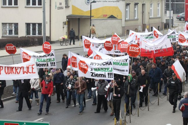 Precz z kopalnią! (zdjęcia)