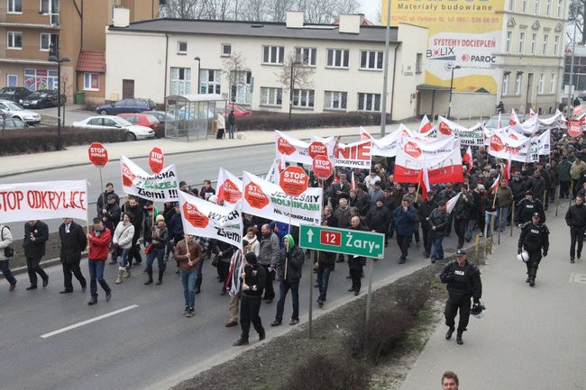 Precz z kopalnią! (zdjęcia)