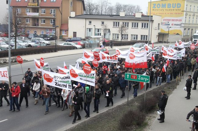 Precz z kopalnią! (zdjęcia)