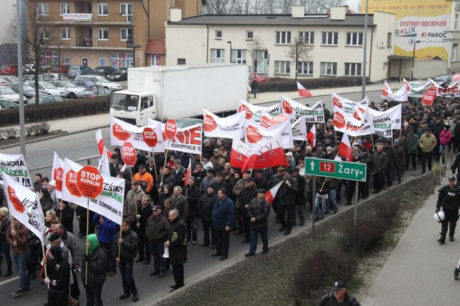 Precz z kopalnią! (zdjęcia)