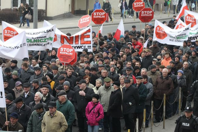 Precz z kopalnią! (zdjęcia)