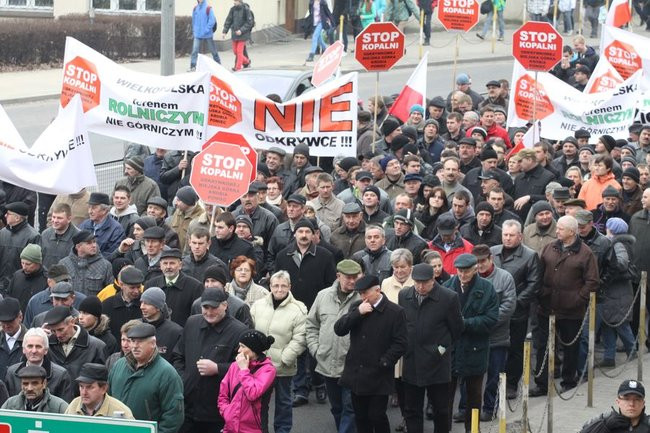 Precz z kopalnią! (zdjęcia)