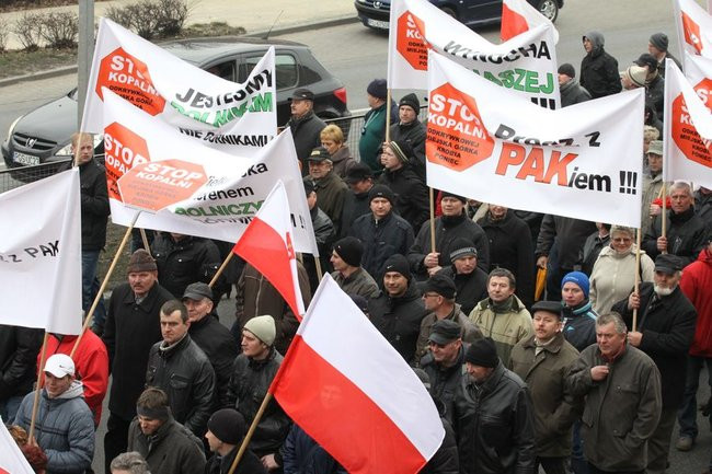 Precz z kopalnią! (zdjęcia)