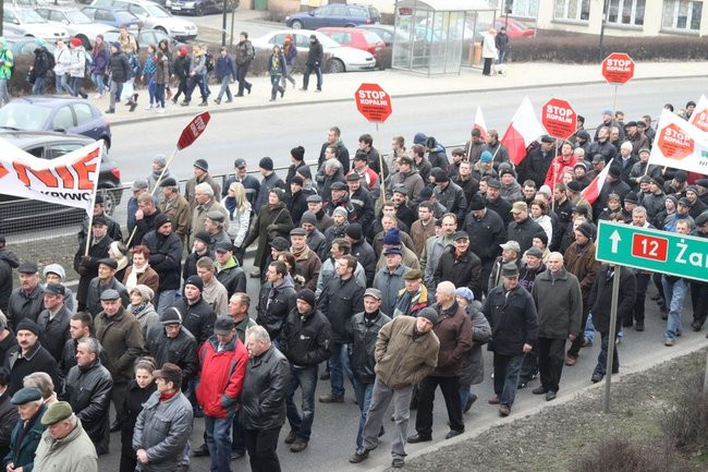 Precz z kopalnią! (zdjęcia)