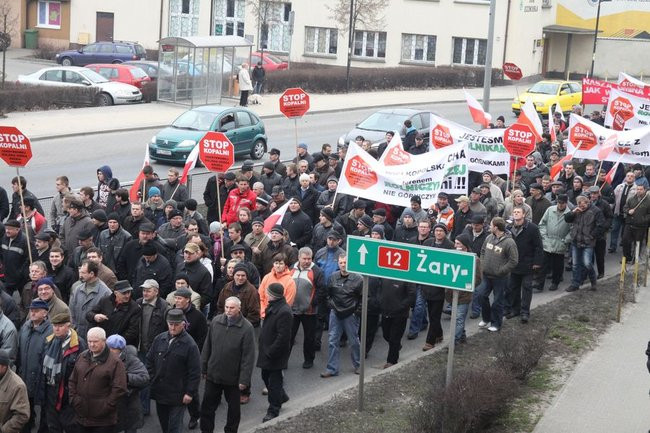 Precz z kopalnią! (zdjęcia)