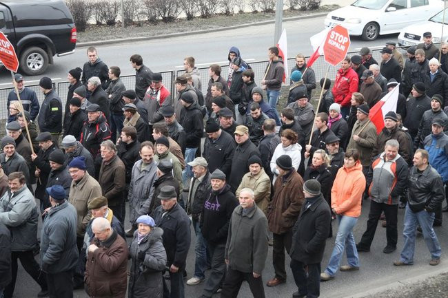 Precz z kopalnią! (zdjęcia)