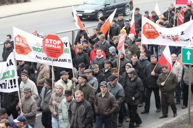 Precz z kopalnią! (zdjęcia)