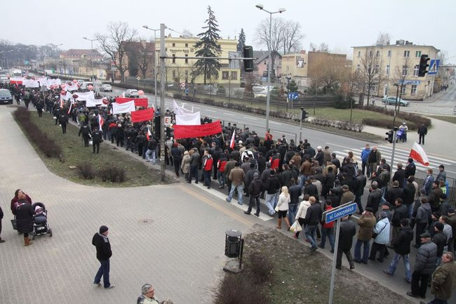 Precz z kopalnią! (zdjęcia)
