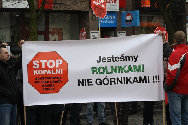 Precz z kopalnią! (zdjęcia)