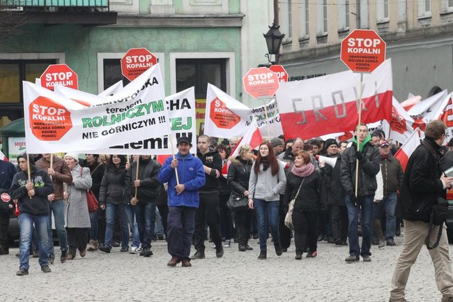 Precz z kopalnią! (zdjęcia)