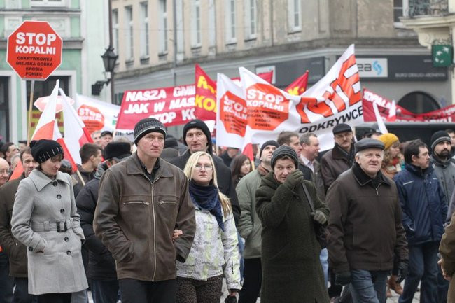 Precz z kopalnią! (zdjęcia)