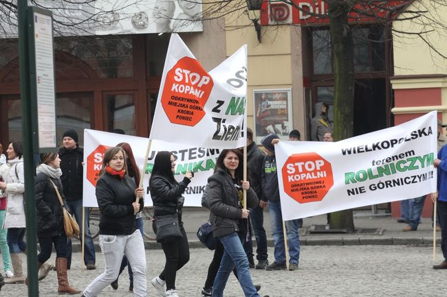 Precz z kopalnią! (zdjęcia)