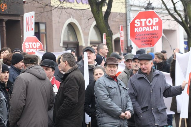 Precz z kopalnią! (zdjęcia)