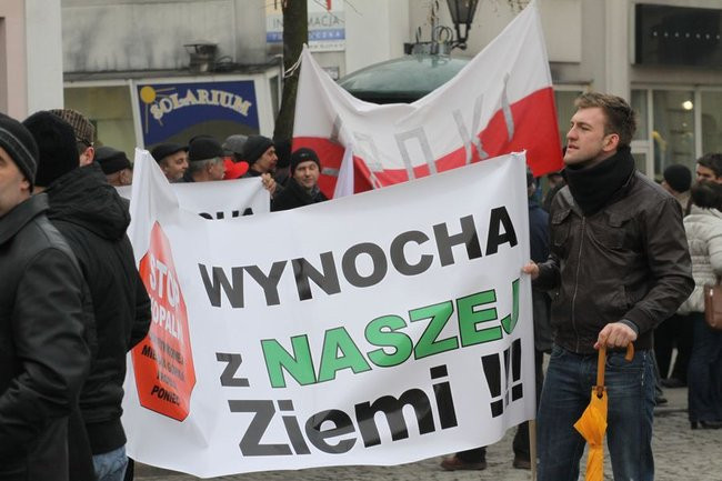 Precz z kopalnią! (zdjęcia)