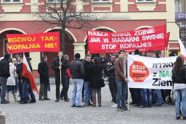 Precz z kopalnią! (zdjęcia)
