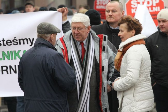 Precz z kopalnią! (zdjęcia)