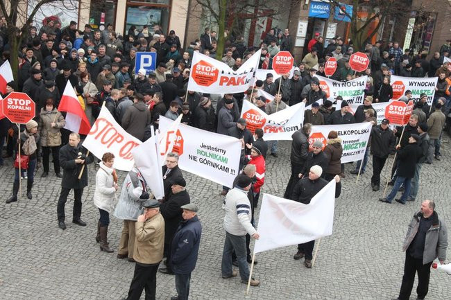 Precz z kopalnią! (zdjęcia)