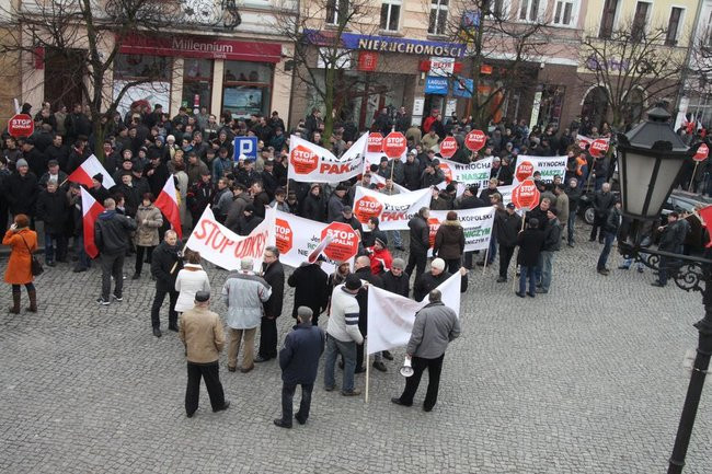 Precz z kopalnią! (zdjęcia)