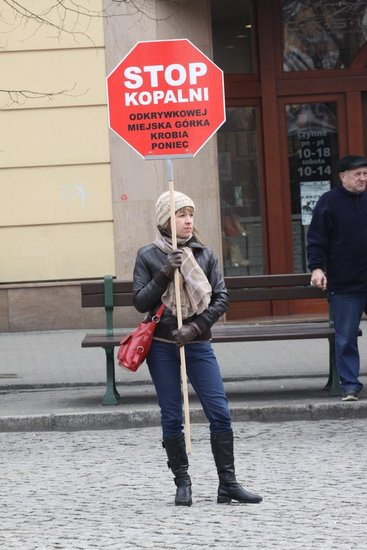 Precz z kopalnią! (zdjęcia)