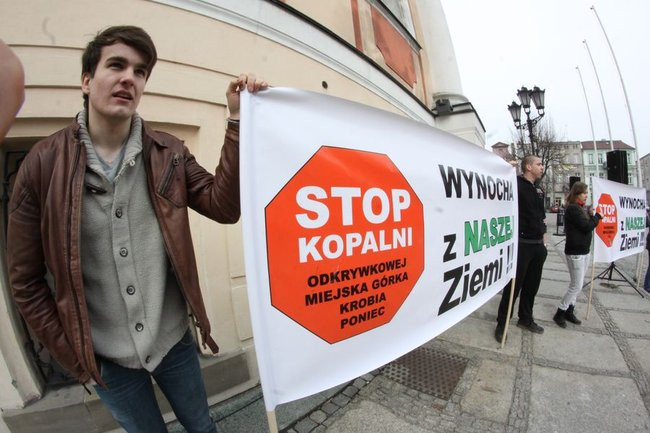 Precz z kopalnią! (zdjęcia)