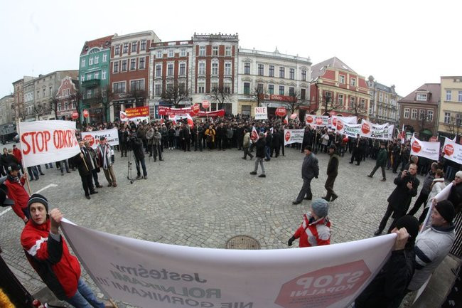 Precz z kopalnią! (zdjęcia)