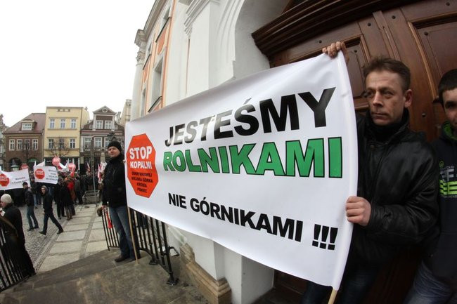 Precz z kopalnią! (zdjęcia)