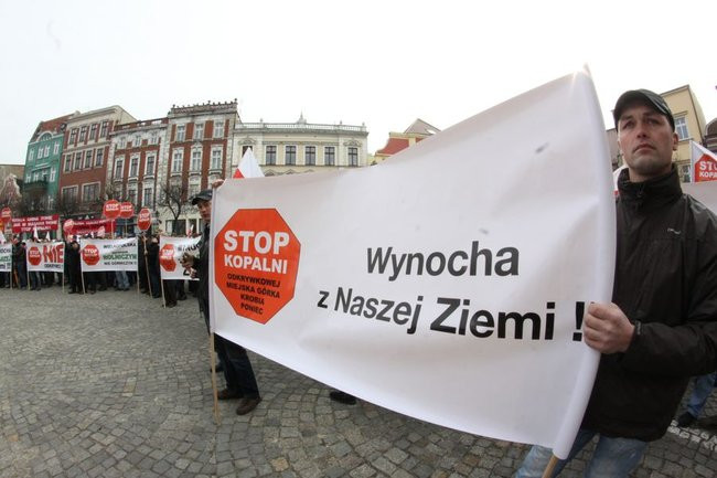 Precz z kopalnią! (zdjęcia)