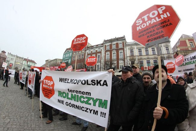 Precz z kopalnią! (zdjęcia)