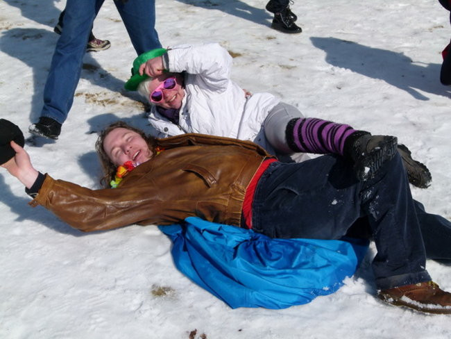 Uratowali Marzannę i zimę (zdjęcia)