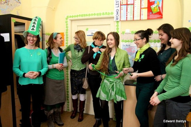 Dzień Irlandzki w I LO ( zdjęcia )