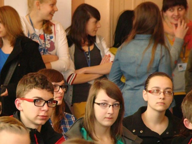 Gimnazjaliści w III LO (zdjęcia)