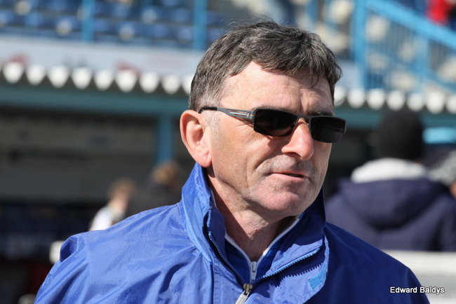 Przeleciał przez bandę (zdjęcia)