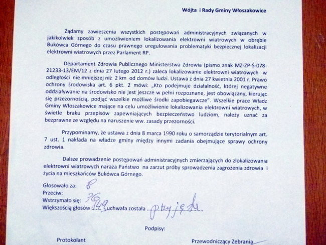 Wiatraki 2 kilometry od Bukówca? (zdjęcia)