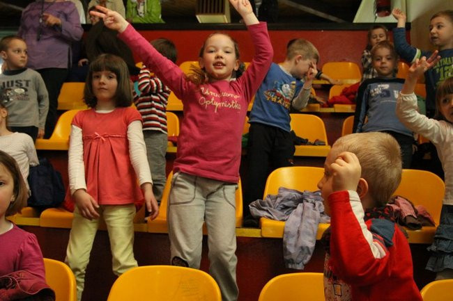 Przedszkolacy w Trapezie (zdjęcia)