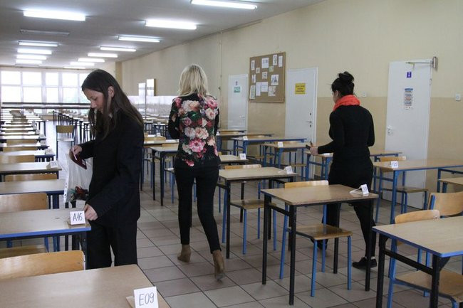 Gimnazjaliści mają ciężkie dni (zdjęcia)