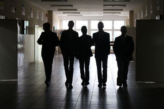 Gimnazjaliści mają ciężkie dni (zdjęcia)