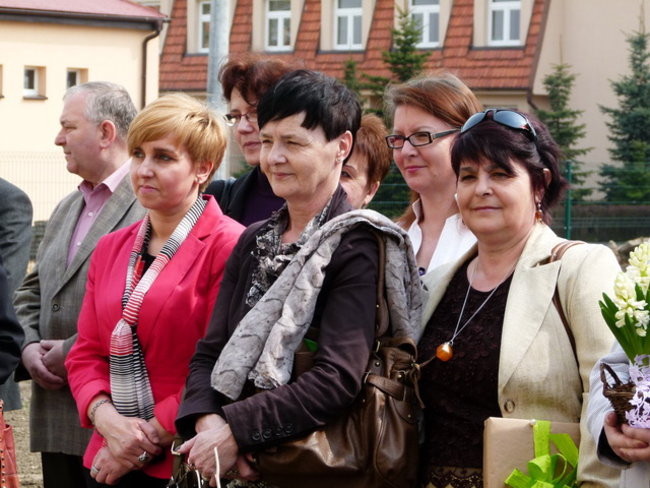 Wstęga w domu dla niepełnosprawnych (zdjęcia)