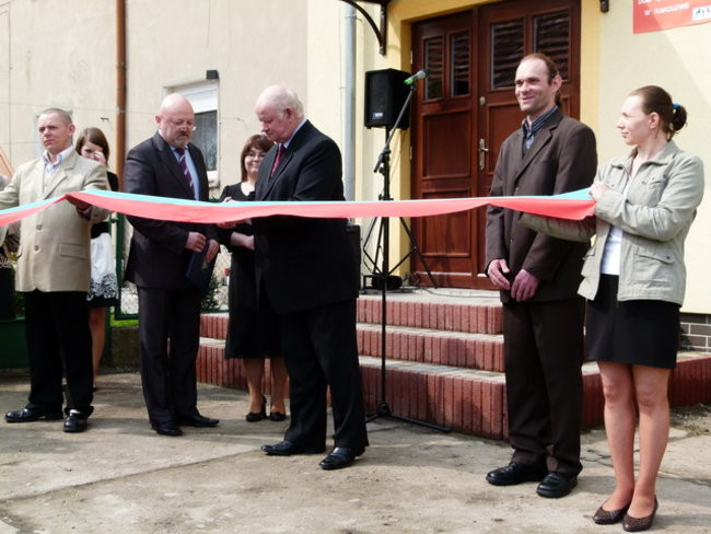 Wstęga w domu dla niepełnosprawnych (zdjęcia)