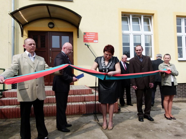 Wstęga w domu dla niepełnosprawnych (zdjęcia)