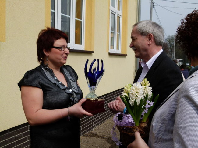 Wstęga w domu dla niepełnosprawnych (zdjęcia)