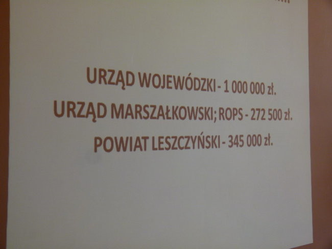 Wstęga w domu dla niepełnosprawnych (zdjęcia)