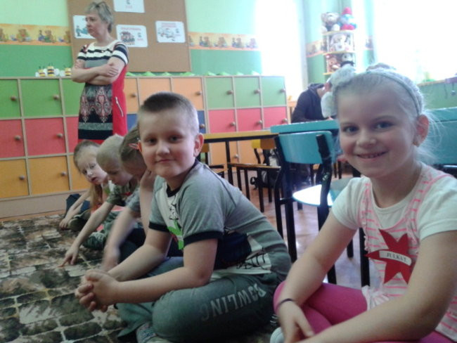 Poseł u przedszkolaków (zdjęcia)