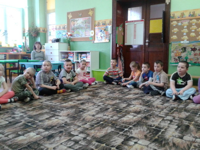 Poseł u przedszkolaków (zdjęcia)