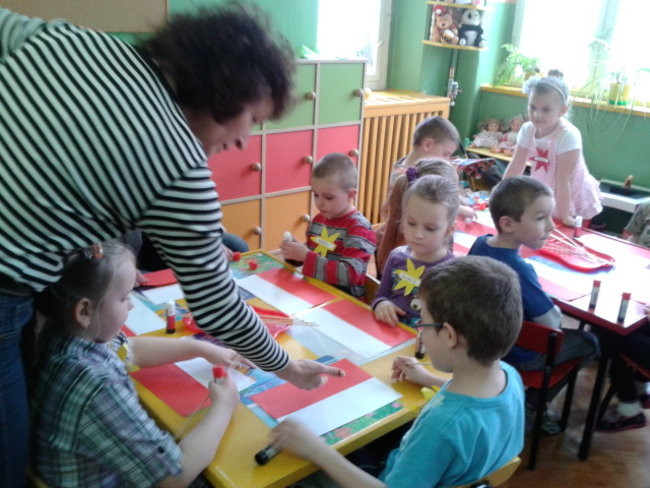 Poseł u przedszkolaków (zdjęcia)