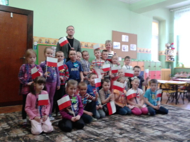 Poseł u przedszkolaków (zdjęcia)