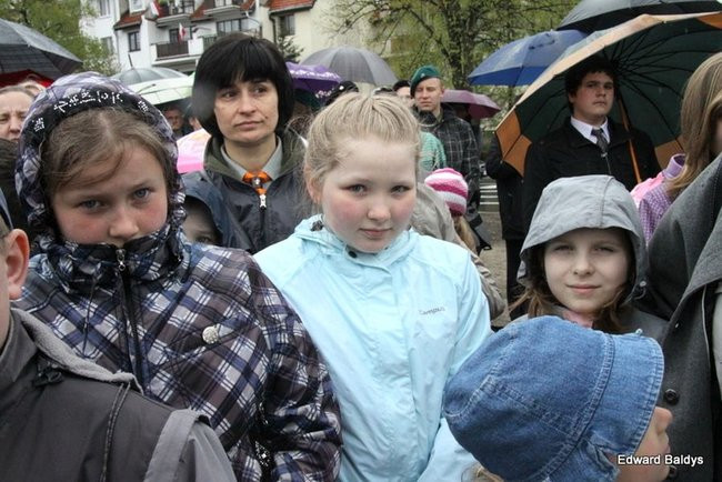 Deszczowy 3 Maja ( zdjęcia)