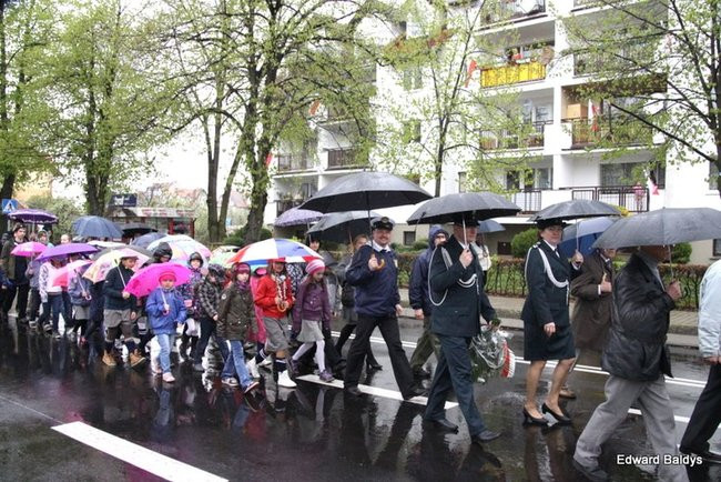 Deszczowy 3 Maja ( zdjęcia)