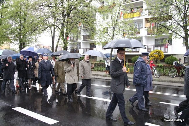 Deszczowy 3 Maja ( zdjęcia)